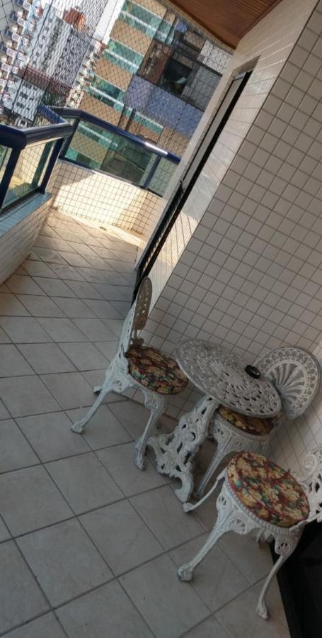 Apartamento Guilhermina Vista Para O Mar Praia Grande  Exteriér fotografie